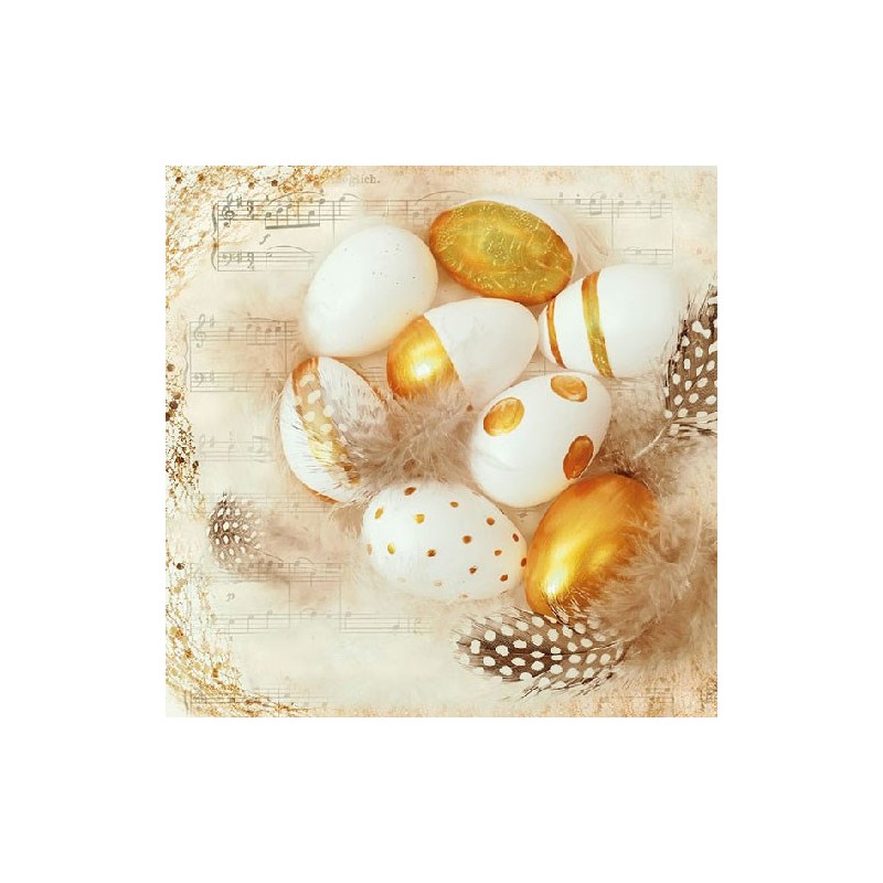 Golden Eggs Napkins
