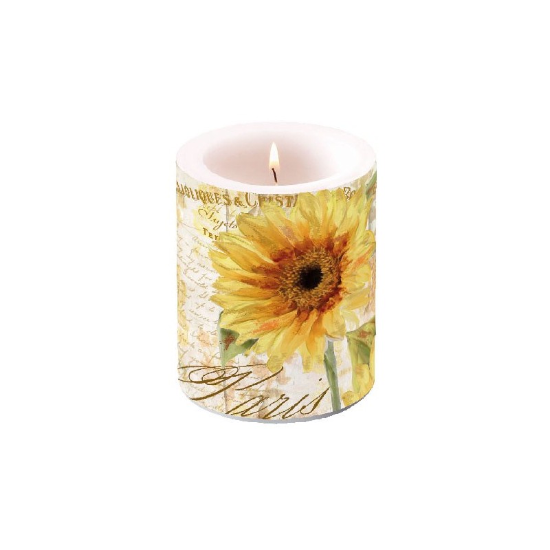 Tournesol ( Sunflower ) Pillar Candle