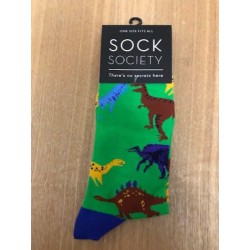 Dinosaurs Green Socks