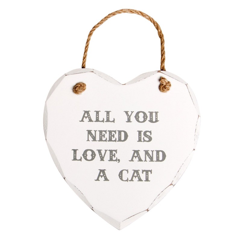 All You Need Is Love And A Cat Sign