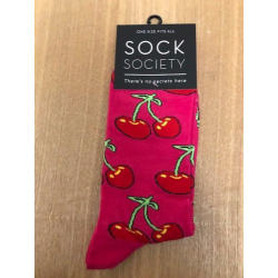 Cherry Pink Socks