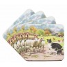 Collie and Sheep Coasters