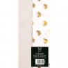 White & Gold Butterfly 6 Sheets Tissue Paper