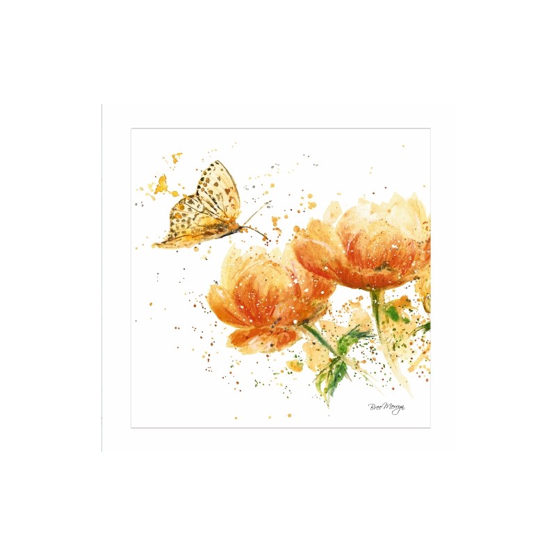 Bree Merryn Blank Greeting Card Butterfly