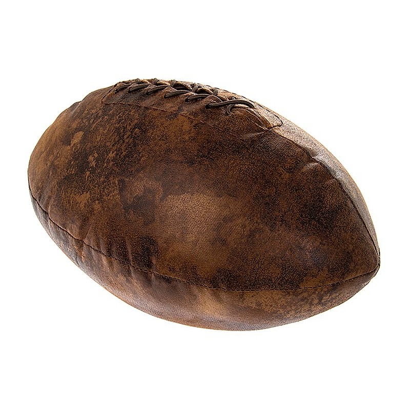 Antique Style Rugby Ball Doorstop