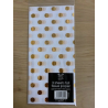 Small Gold Dots 3 Sheets Foil Tissue Paper