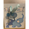 Baby Boy Elephant Medium Gift Bag