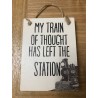 Train Of Thought Sign