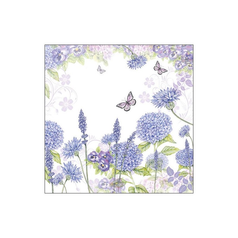 Purple Wildflowers Napkins