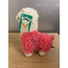 Cute Pink Alpaca Soft Fluffy Toy