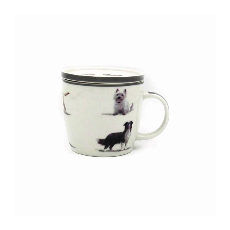 MacNeil Dog Fine China Mug and Coaster Set