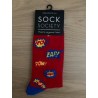 Pow Red Socks