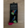 Parrots Black Socks