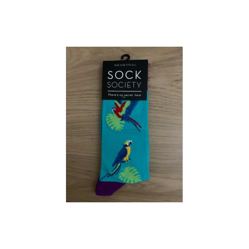 Parrots Green Socks