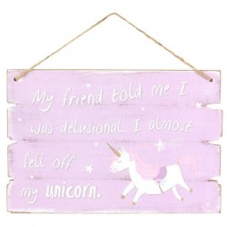 Unicorn Hanging Sign