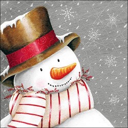 Smiling Snowman Christmas...