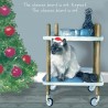 Cheese Board - Comical Christmas Cards by The Little Dog Company