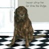 Fridge Stray - Digs and Manor Little Dog Company Card