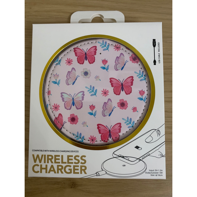 Butterfly Design Novelty Universal Wireless Charger