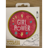 Girl Power Design Novelty Universal Wireless Charger