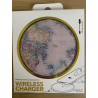 World Map Design Novelty Universal Wireless Charger