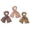 Equilibrium Scarf Mauve With Gold Feathers