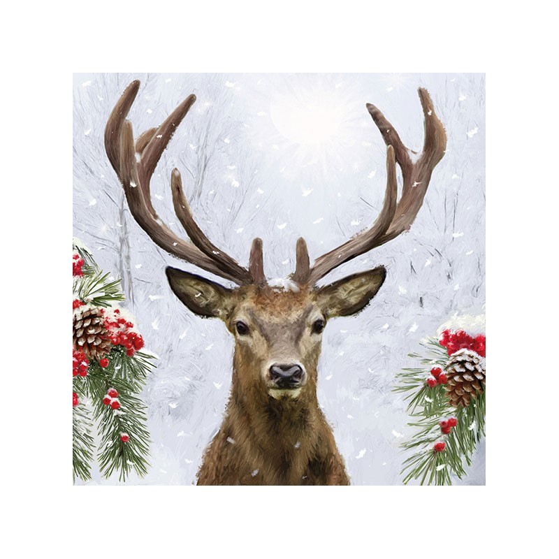 Deer in Winter Napkins