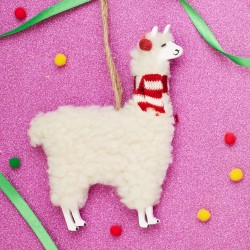 Festive Llama Hanging...