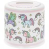 Little Stars Unicorn Ceramic Money Box