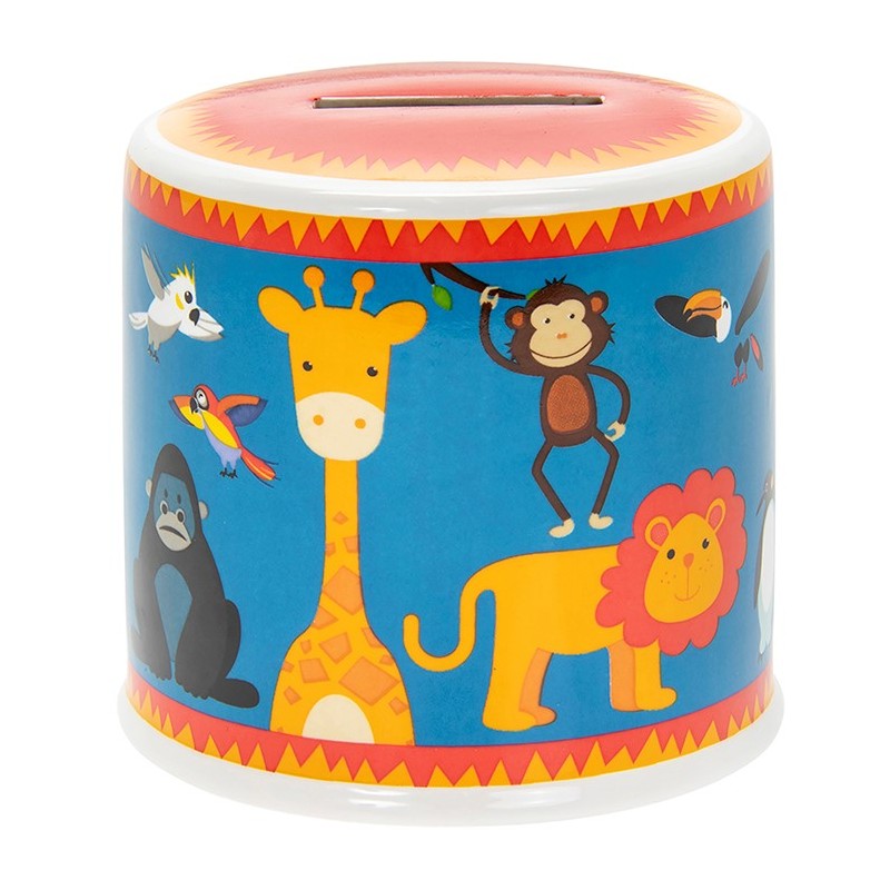 Little Stars Zoo Ceramic Money Box