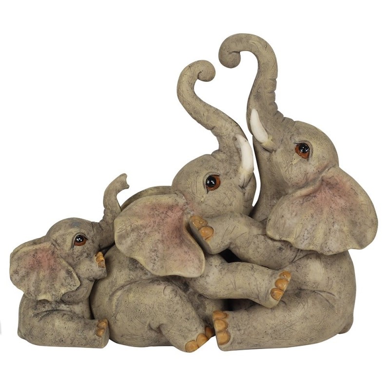 Cute Elephant Family Ornament- Sentiment Gift