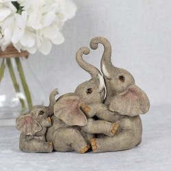 Cute Elephant Family Ornament- Sentiment Gift