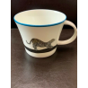 Large Fine Bone China Mug Leopard by Emily Smith