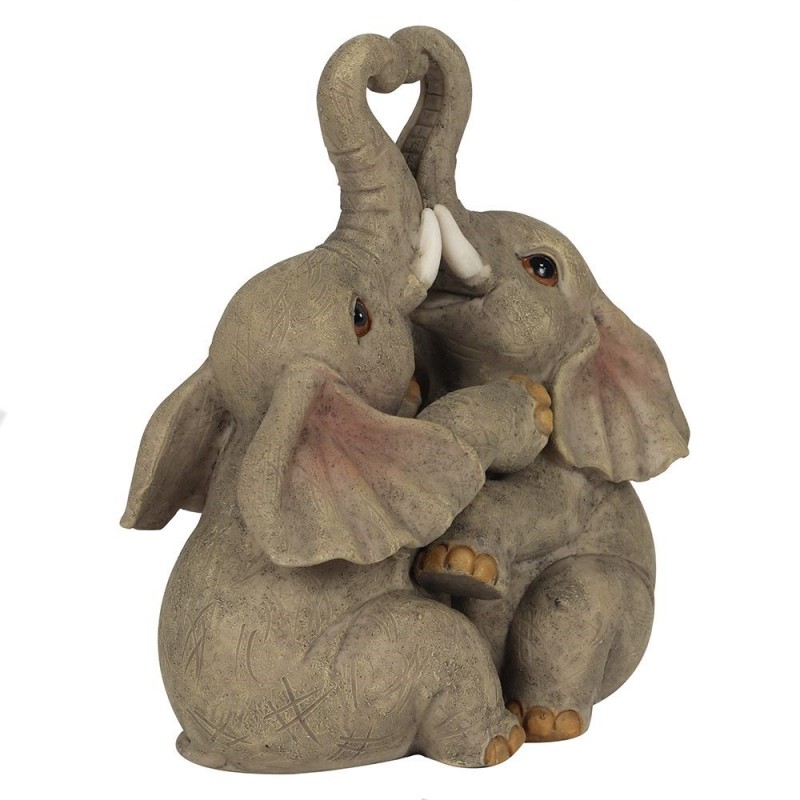Cute Elephant Couple Ornament Sentiment Gift