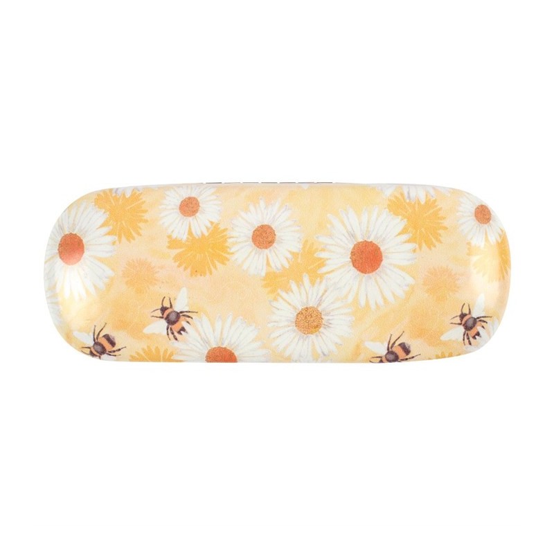 Bee and Daisy Hard Glass Case