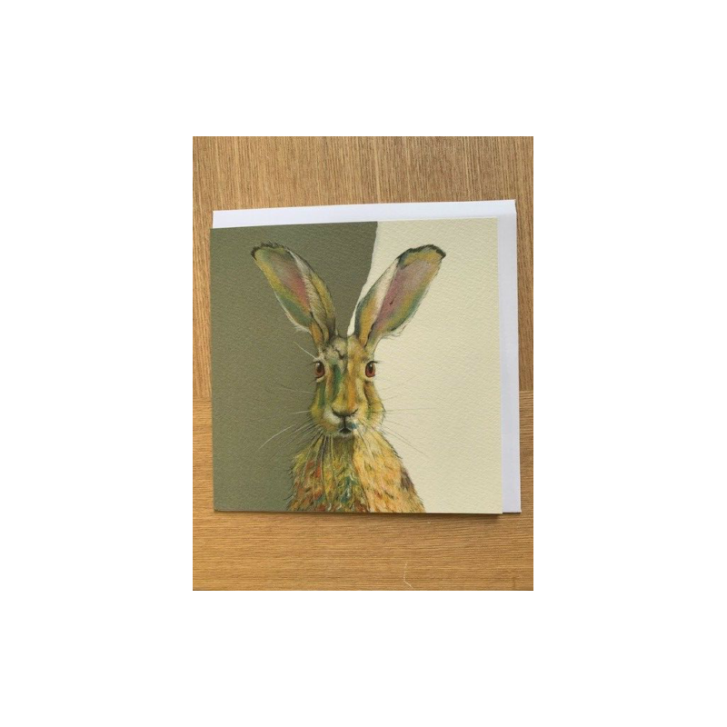 Ethel The Hare - The Hare Collection - Little Dog Company Card