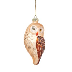 Woodland Owl Christmas Bauble