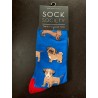 Dogs  Blue Socks