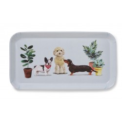 Curious Dogs Bamboo Mix Small Tray by Cooksmart