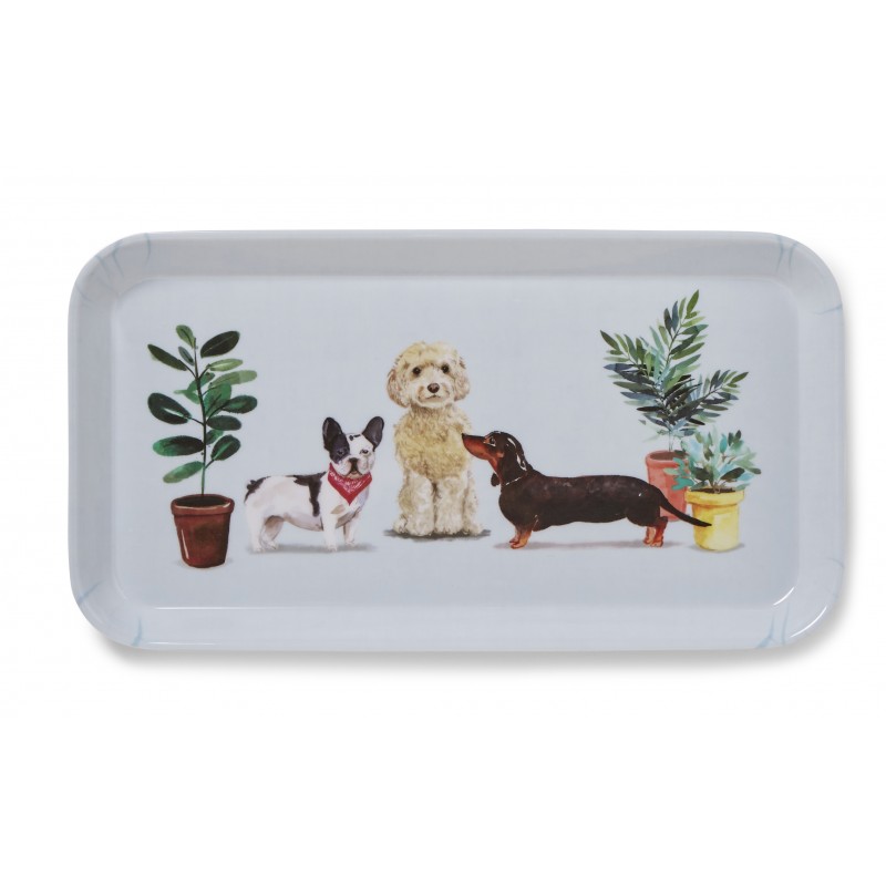 Curious Dogs Bamboo Mix Small Tray by Cooksmart
