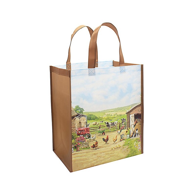 Farmhouse Reusable Shopping Bag