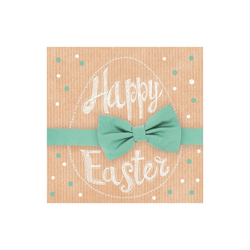 Happy Easter Green Napkins