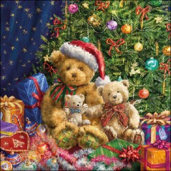 Christmas Bears Napkins