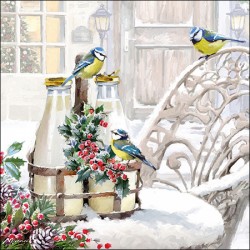 Birds in Wintergarden Napkins