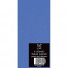 Glitter Dark Blue 6 Sheets Tissue Paper