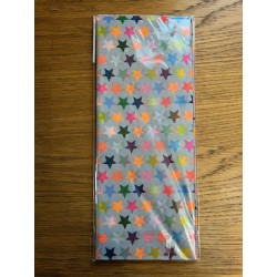 Glick Colourful Stars Happy Birthday Luxury Tissue Paper 4 Sheets
