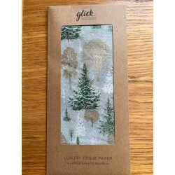 Glick Frosty Grove Luxury Tissue Paper 4 Sheets