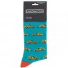 Equilibrium Bamboo Socks For Men Yellow Car