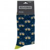 Equilibrium Bamboo Socks For Men Petrol Blue Beer