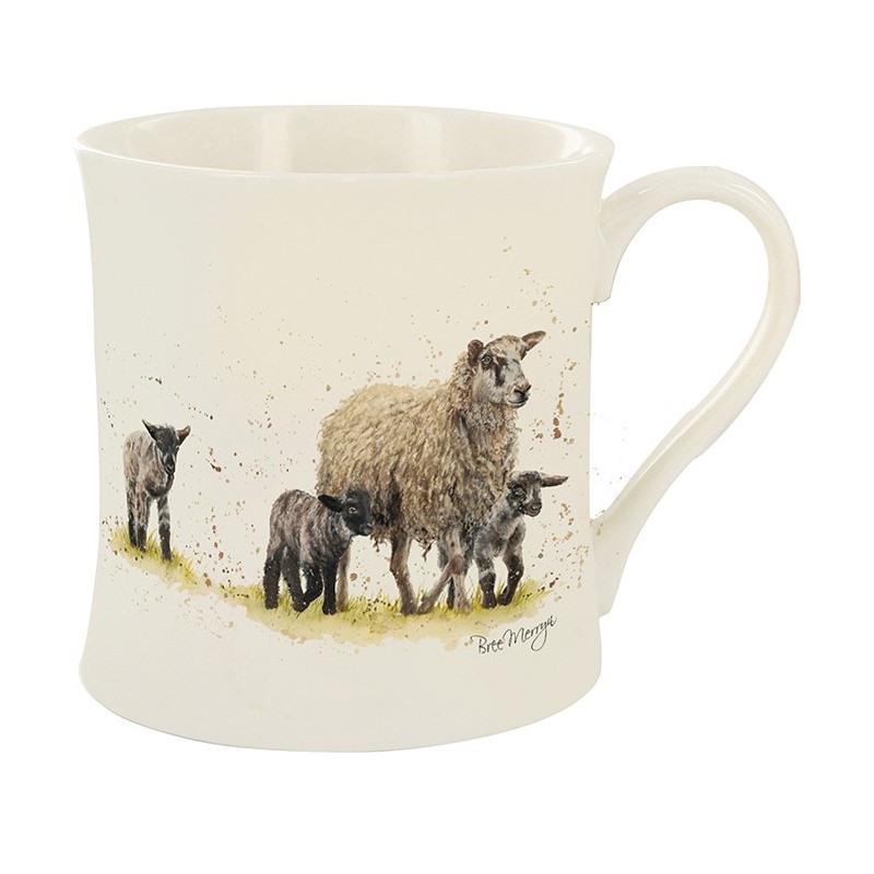 Bree Merryn Ewe and Lamb Fine China Mug Gift Boxed